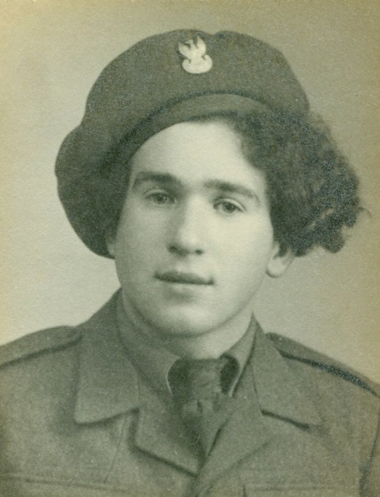 Bronisław 
Bojanowski, studio pic as soldier