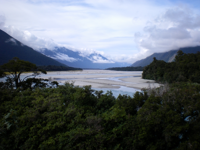 Arawhata RIver, 
Jackson Bay today