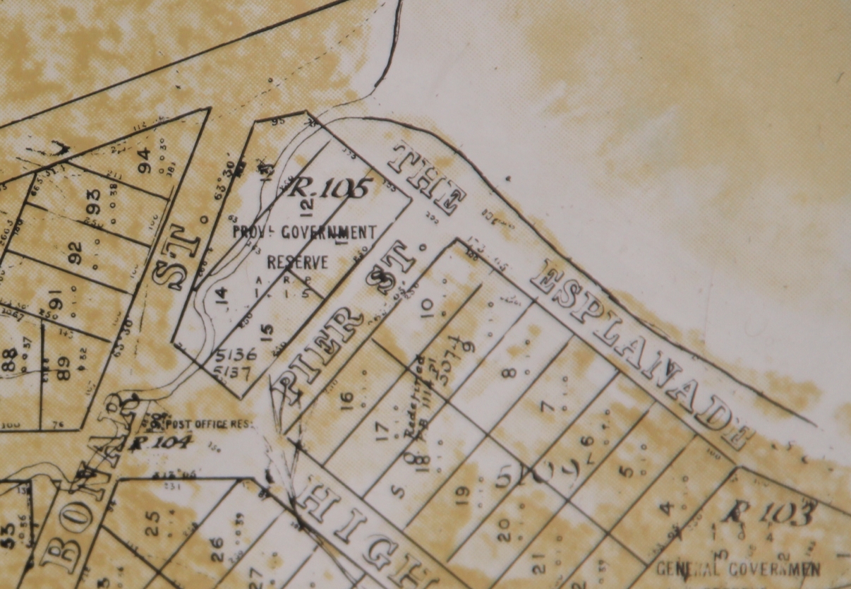 Close-up map of the 
Arawata Township