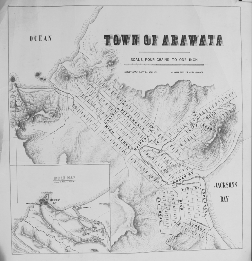 Map Arawata Township