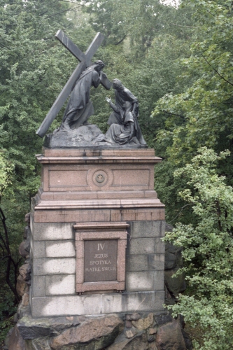 Station of the Cross no.4 in Częstochowa