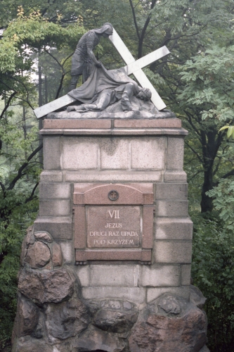 Station of the Cross no.7 in Częstochowa