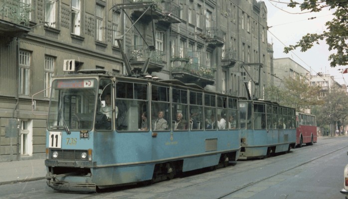 Full Polish tram