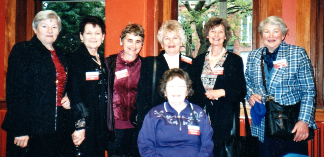 Marysia 
with friends at the 60th Pahiatua reunion