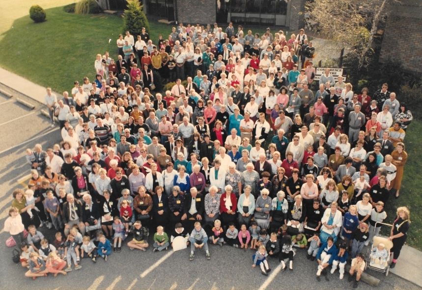 Crofskey family reunion 1990.