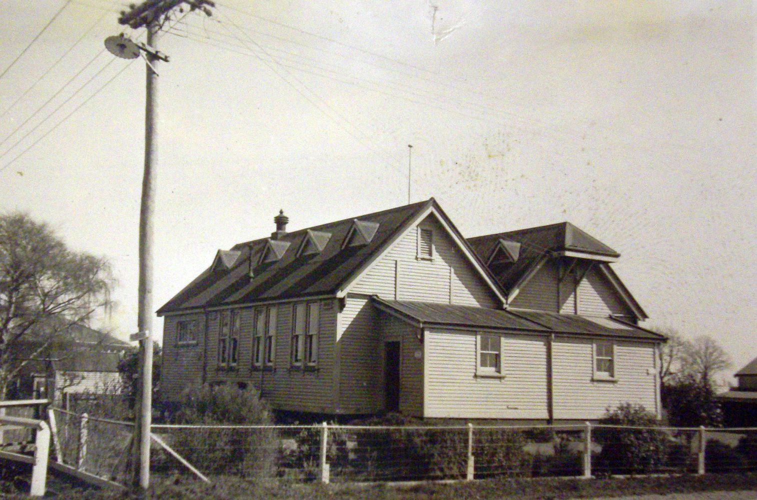 Marshland 
school, taken from the corner of Preston's and Marshland roads