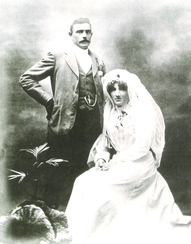 A wedding 
photograph