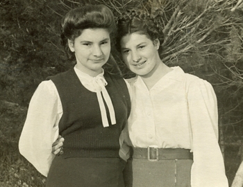 Urszula and Celina
Gawronek in England