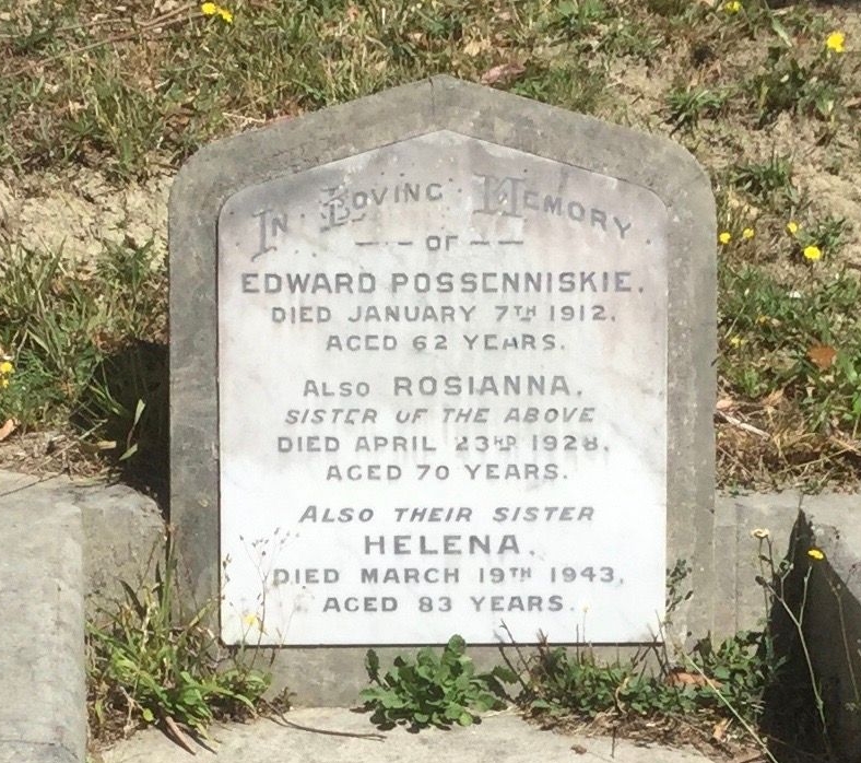 their headstone