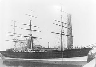 The ship Fritz 
Reuter